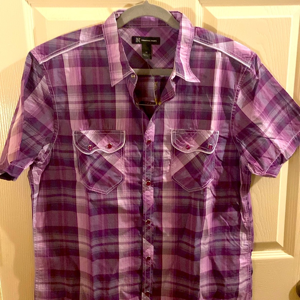 Purple shirt